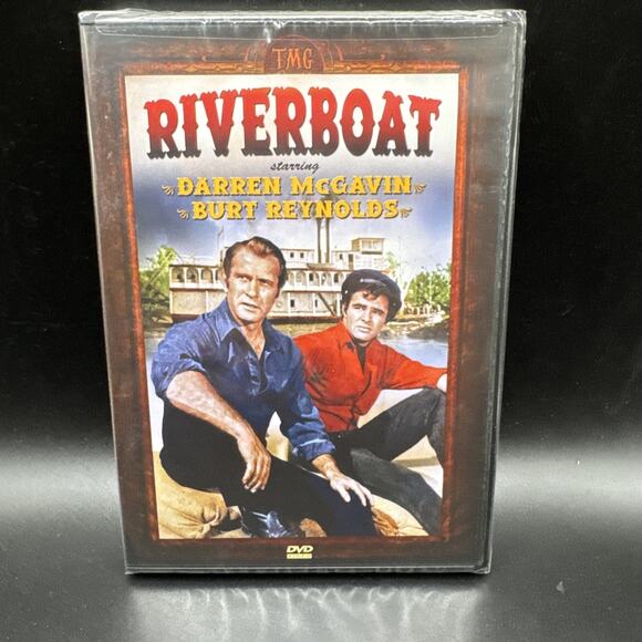 Riverboat (DVD) Darren McGavin - Burt Reynolds - Brand New and Factory Sealed - Picture 1 of 4